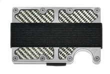 Load image into Gallery viewer, Skeleton GOAT - X-Caliber - Silver Aluminized Fiberglass - Aluminum / Aluminized Fiberglass Wallet